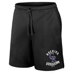 Colorado Rockies Darius Rucker Collection by Fanatics Team Color Shorts - Black - Fanatics Online