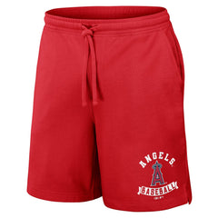Los Angeles Angels Darius Rucker Collection by Fanatics Team Color Shorts - Red - Fanatics Discount