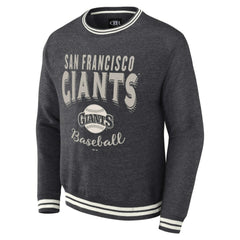 San Francisco Giants Darius Rucker Collection by Fanatics Vintage Pullover Sweatshirt - Heather Charcoal - Fanatics Discount