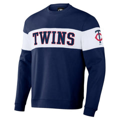 Minnesota Twins Darius Rucker Collection by Fanatics Stripe Pullover Sweatshirt - Navy - Fanatics Sale