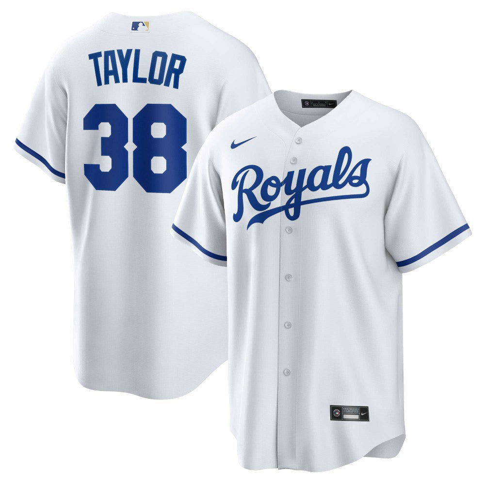 Josh Taylor Kansas City Royals Nike Home Replica Player Jersey - White - Nike on Sale