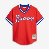 Dale Murphy Atlanta Braves Mitchell & Ness Authentic Batting Practice Jersey - Scarlet - Mitchell & Ness Discount
