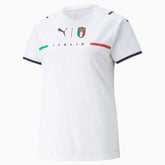 2021-22 Italy Women Away Soccer Jersey - White Puma