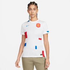 Netherlands Women's EC22 Away Soccer Jersey - White-Soar Nike