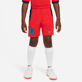 2022-23 England Youth Away Soccer Short Red-Blue Void Nike