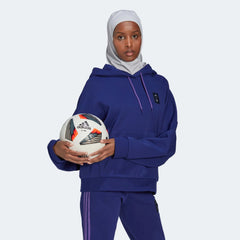 2022-23 Argentina Women's 3 Stripe Hoody Legacy Indigo Adidas