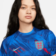 2022-23 England Women's Training Pre-Match Soccer Jersey - Blue Nike