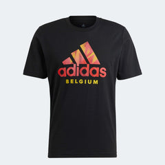 2022-23 Belgium DNA Graphic Tee - Black Adidas