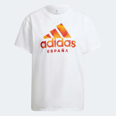 2022-23 Spain Women's Tee - White Adidas