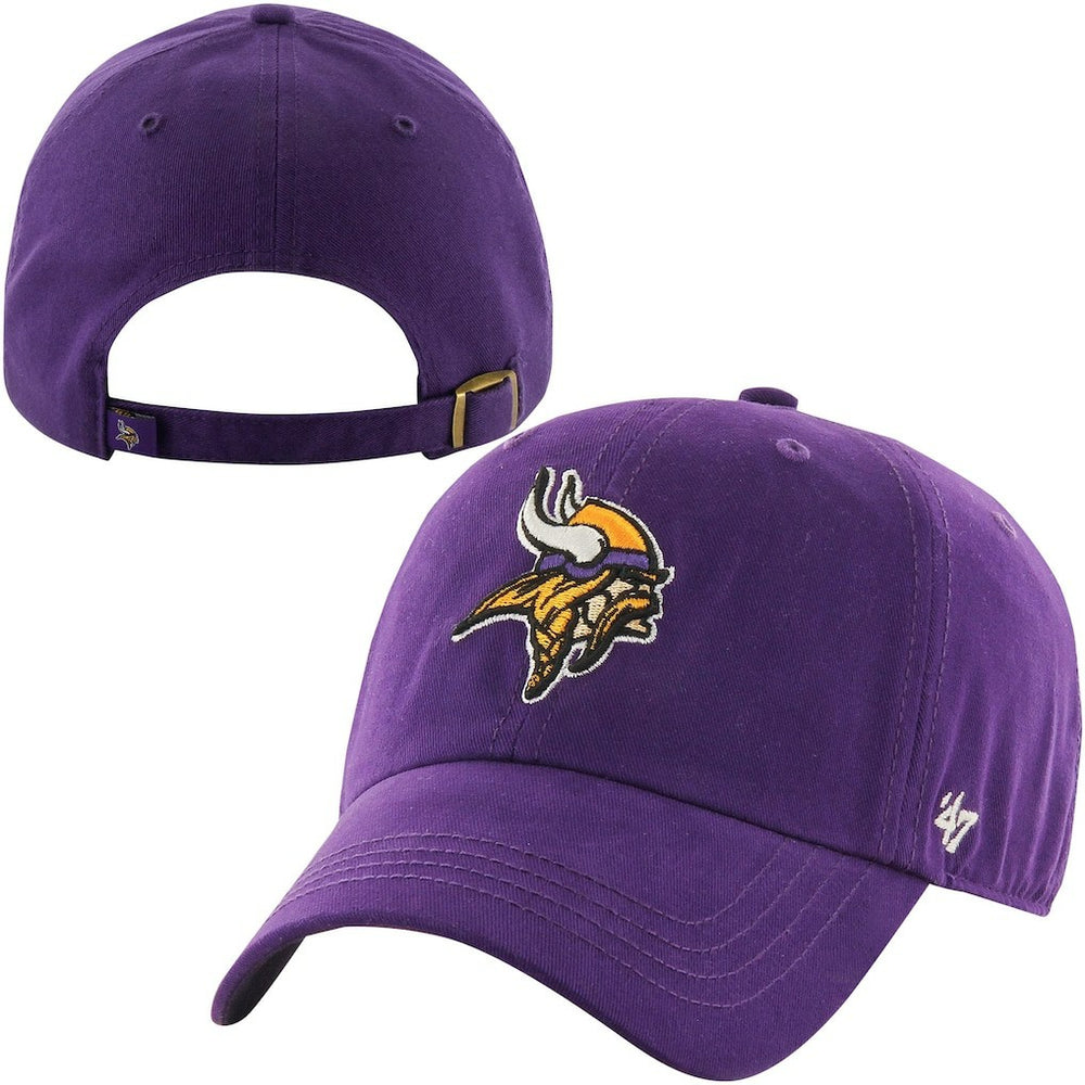 47 brand Minnesota Vikings '47 Brand Cleanup Adjustable Hat Purple
