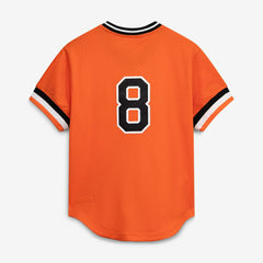 Cal Ripken Jr. Baltimore Orioles Mitchell & Ness Authentic Batting Practice Jersey - Orange - Mitchell & Ness Lifestyle