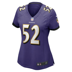 Nike Ray Lewis Baltimore Ravens Women's Game Jersey Purple