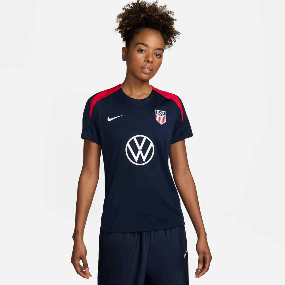 2024-25 USA Women Dri-Fit Short-Sleeve Knit Top Nike