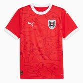 2024-25 Austria Men's Stadium Home Soccer Jersey Puma