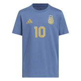 2026 Argentina Youth Messi Name And Number Tee Adidas