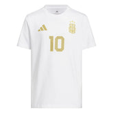2026 Argentina Youth Messi Name And Number Tee Adidas