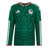 2026 Mexico Men's Authentic Home Long-Sleeve Soccer Jersey Adidas