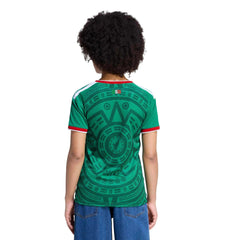 2026 Mexico Women's Stadium Home Soccer Jersey Adidas