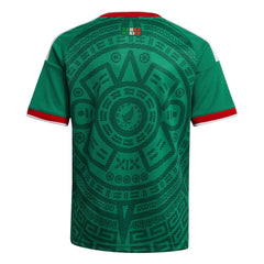 2026 Mexico Youth Stadium Home Soccer Jersey Adidas