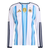 2026 Argentina Men's Authentic Home Long-Sleeve Soccer Jersey Adidas