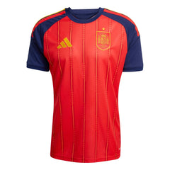 2026 Spain Men's Stadium Home Soccer Jersey Adidas