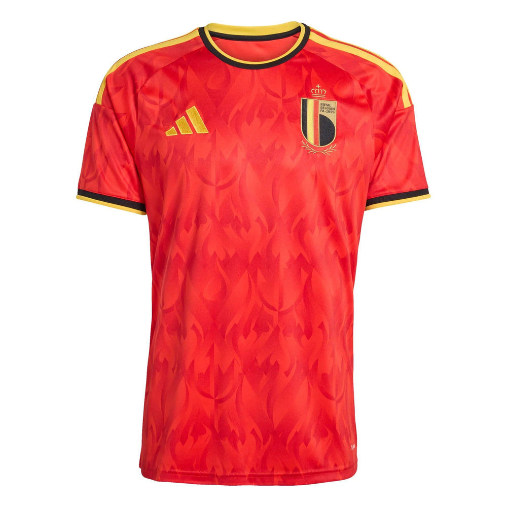 2026 Belgium Men's Stadium Home Soccer Jersey Adidas
