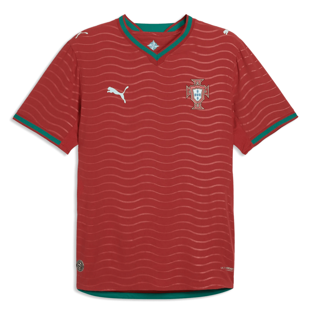 2026 Portugal Men's Authentic Home Soccer Jersey Puma
