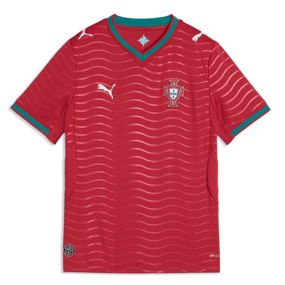 2026 Portugal Youth Stadium Home Soccer Jersey Puma