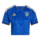 2026 Italy Women's Stadium Home Cropped Soccer Jersey Adidas
