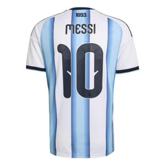 2026 Argentina Men's Stadium Home Messi #10 Soccer Jersey Adidas