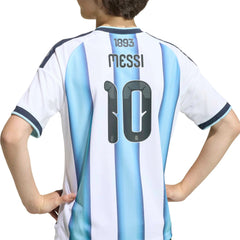 2026 Argentina Youth Stadium Home Messi #10 Soccer Jersey Adidas