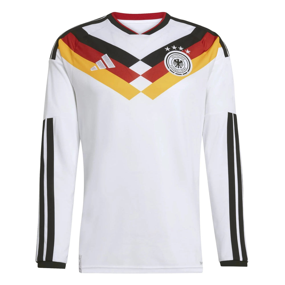 2026 Germany Men's Stadium Home Long-Sleeve Soccer Jersey Adidas