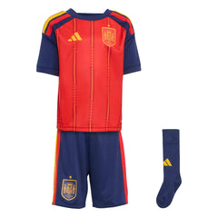 2026 Spain Kid's Home Mini Kit Adidas
