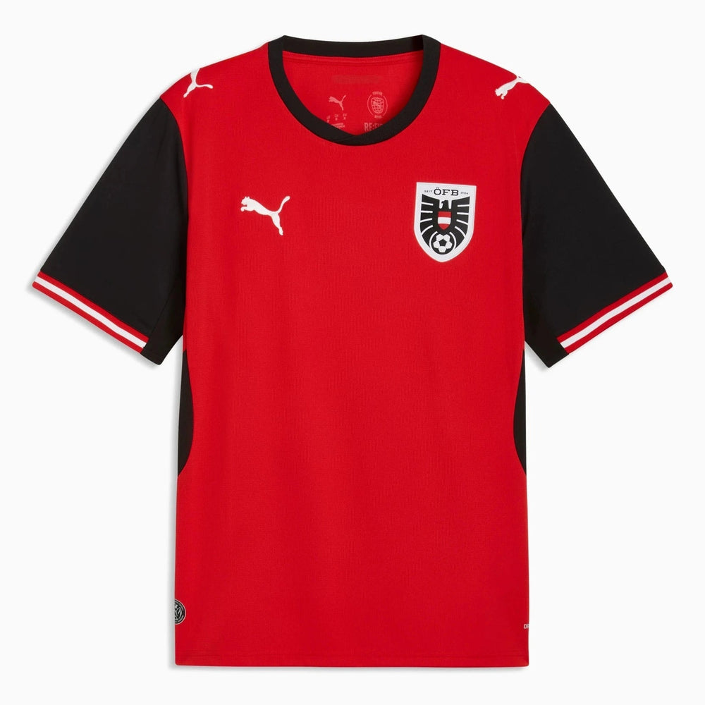 2026 Austria Men's Stadium Home Soccer Jersey Puma