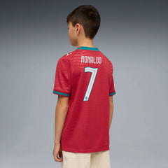 2026 Portugal Youth Stadium Home Ronaldo #7 Soccer Jersey Puma