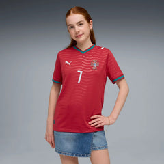2026 Portugal Youth Stadium Home Ronaldo #7 Soccer Jersey Puma