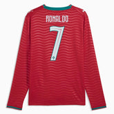 2026 Portugal Men's Stadium Home Ronaldo #7 Long-Sleeve Soccer Je Puma