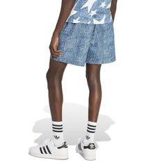 USA Men's Denim Graphic Shorts Adidas