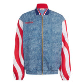 USA Men's Denim Graphic Track Top Adidas