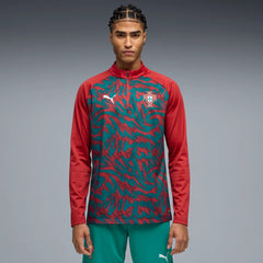 2026-27 Portugal Men's 1/4 Zip Pre-Match Top Puma