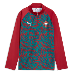 2026-27 Portugal Youth 1/4 Zip Pre-Match Top Puma