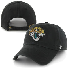 47 brand 47 Brand Jacksonville Jaguars New Logo Clean-Up Adjustable Slouch Hat Black