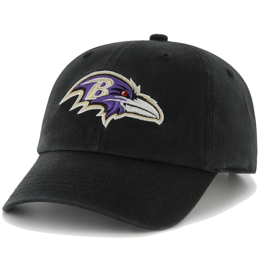 47 brand 47 Brand Baltimore Ravens Clean Up Adjustable Hat Black