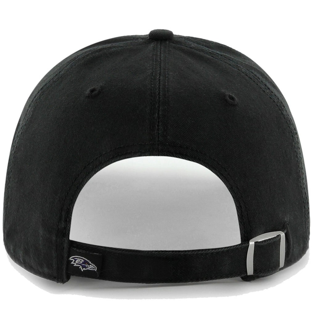 47 brand 47 Brand Baltimore Ravens Clean Up Adjustable Hat Black