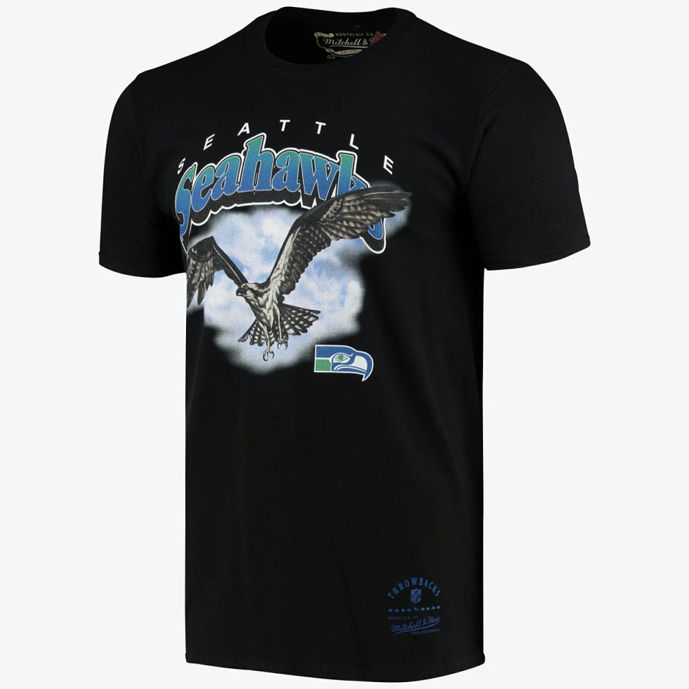 Mitchell & Ness Seattle Seahawks Animal Graphic T-shirt Mens