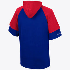 Mitchell & Ness New York Giants Short Sleeve Fleece Hoodie