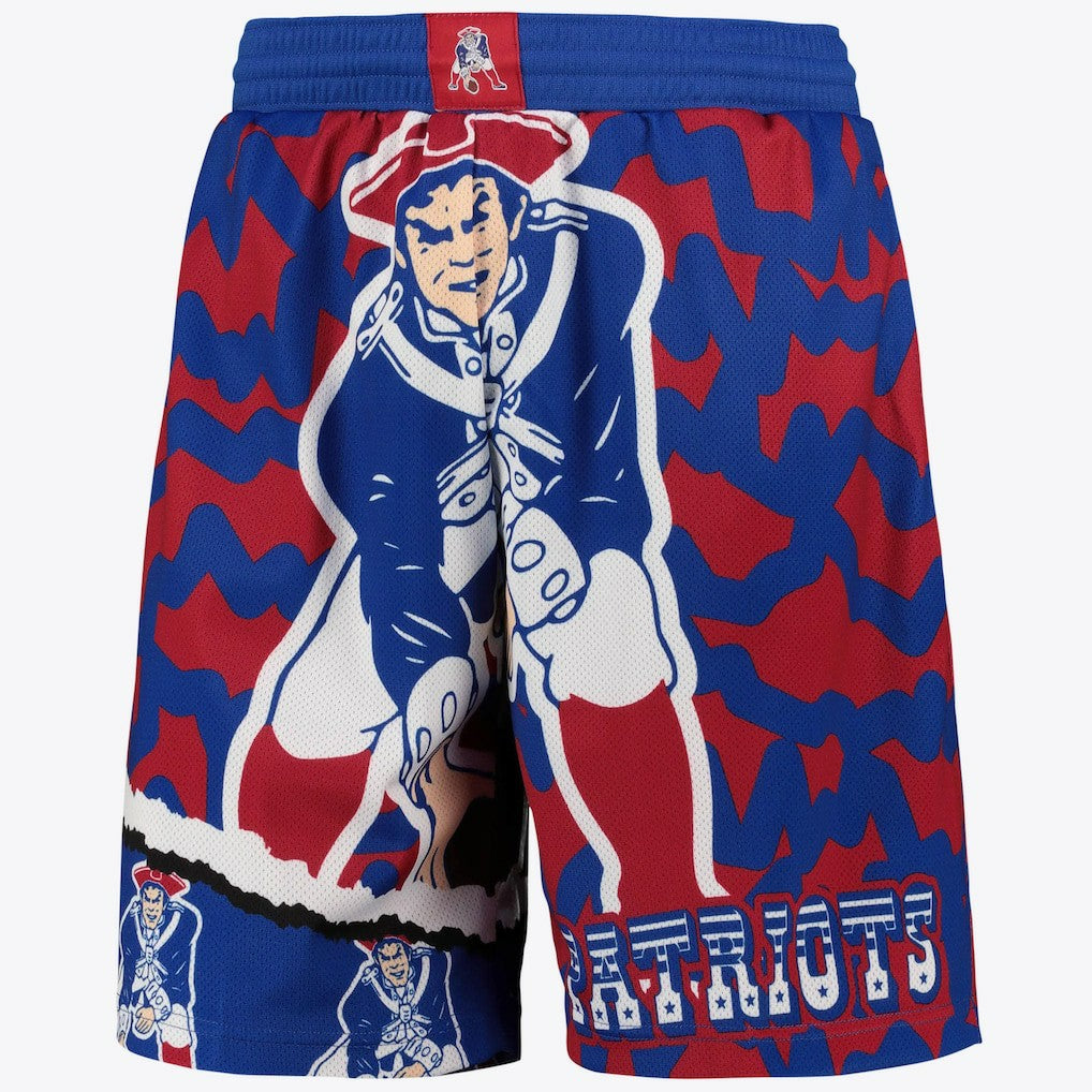 Mitchell & Ness New England Patriots Jumbrotron Sublimated Short Mens