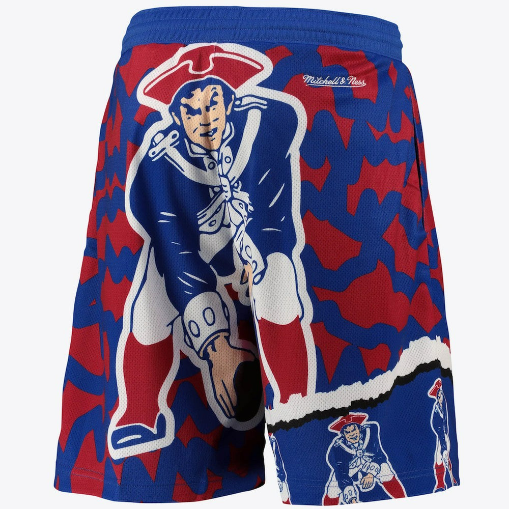Mitchell & Ness New England Patriots Jumbrotron Sublimated Short Mens
