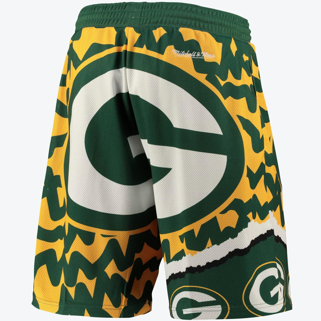 Mitchell & Ness Green Bay Packers Jumbrotron Sublimated Short Mens