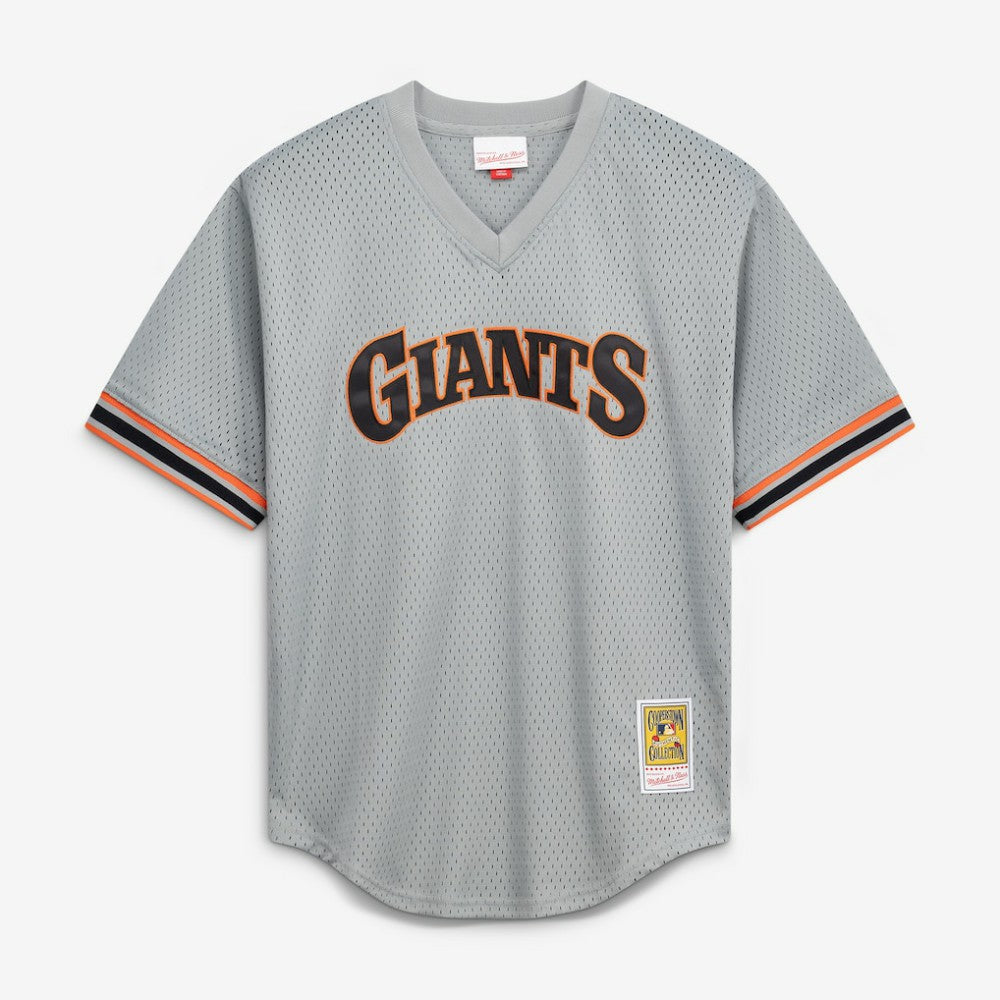 Will Clark San Francisco Giants Mitchell & Ness Authentic Batting Practice Jersey - Gray - Mitchell & Ness Online